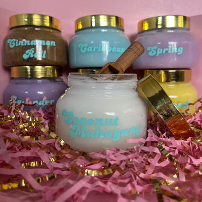 Coconut Mahagany Sugar Scrub
