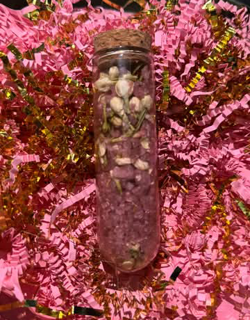 Champagne & Rose Bath Salts